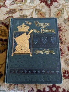 Der Prinz und der Arme von Mark Twain (1882, früher Druck, illustriert) - Bild 1 von 11