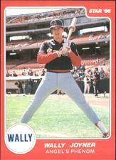 1986 Star Joyner Red #NNO Wally Joyner Angels  C18115 
