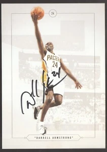 06-07 Indiana Pacers Darrell Armstrong autograph signed 5x7 inch photo postcard - Picture 1 of 1