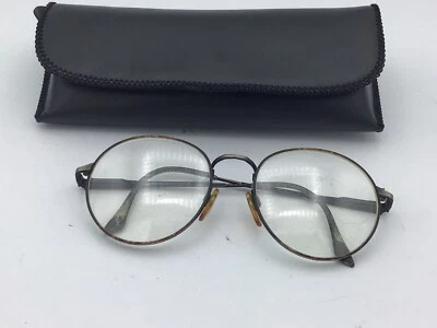 Armação de óculos Brooks Brothers BB156 54 19 145 masculina redonda de metal N3 - Imagem 1 de 4