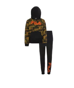 Fila Little Boys 2-pc. Pant Set Black Size 4 - Picture 1 of 1
