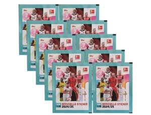 Pegatinas Topps Bundesliga temporada 2024/2025 / 10 bolsas de cromos 7 pegatinas de colección cada una - Imagen 1 de 2