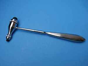 Tromner Neurological Reflex Hammer with built-in Handle(Stainless) 
