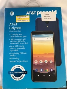 AT&T Prepaid Calypso 16GB - 5.5” Screen - ***BRAND NEW IN SEALED BOX*** - Afbeelding 1 van 3