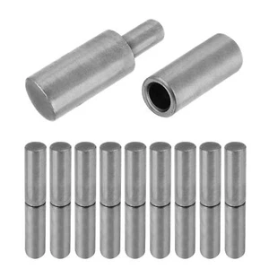 20 PCS Weldable Barrel Hinges 2-3/8 x 1/2 Heavy Duty Steel Weld On Bullet D - Picture 1 of 7