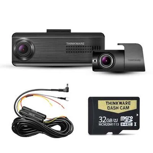 Thinkware F200 Pro Front and Rear Dash Cam with Hardwiring Kit and 32GB SD Ca... - Picture 1 of 1