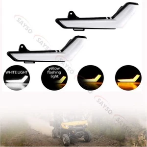 Luz de señal de giro de flujo frontal luces DRL para Can-Am Defen-der 20+ Defen-nder Max  - Imagen 1 de 15