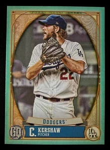Clayton Kershaw 2021 Topps Gypsy Queen Base Set Turquoise Parallel /199 Dodgers - Bild 1 von 2