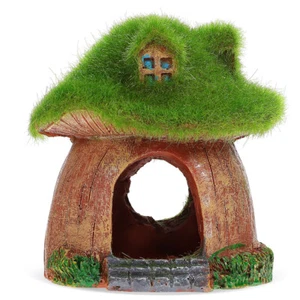 Decorative House Ornaments Fish Tank Decoration Cottage Aquarium Hideout - Picture 1 of 11