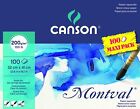 CANSON Zeichenpapier-Block "Montval" 320 x 410 mm 200 g/qm 100 Blatt
