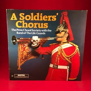 PENN CHORAL SOCIETY BAND OF THE LIFE GUARDS A soldiers' chorus 1983 UK Vinyl LP - Picture 1 of 4