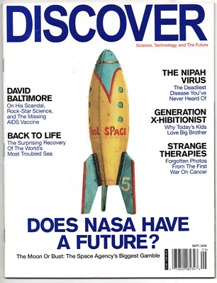 Discover September 2006. Does NASA Have A Future? Very Good - Image 1 of 2