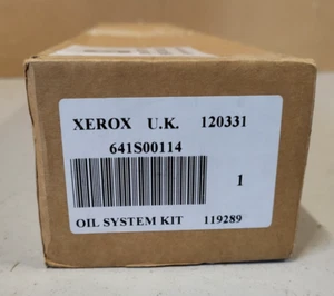 Oil System Kit Xerox 641S00114 Neu OVP Original DocuColor 12 Rechnung MwSt - Afbeelding 1 van 4
