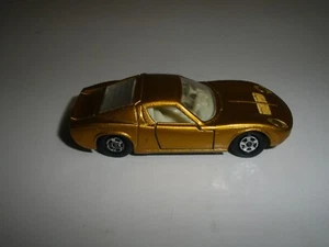 Matchbox Lamborghini Miura gold Superfast - Picture 1 of 8