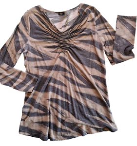 *BASLER*Grün-graues Longshirt/-pullover*Gr.42*Wolle*TOP* - Bild 1 von 4