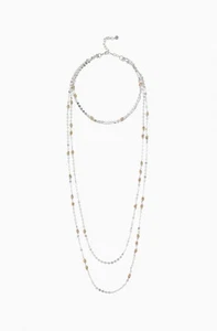 Stella & Dot Setta Lagenlook Halskette Brandneu in Originalverpackung RV 69 $ - Bild 1 von 5