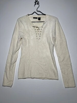 Cárdigan Suéter Moda International Talla Grande Blanco Marfil (M10) Foto 1 de 4