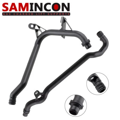 2 Pcs Engine+ Water Coolant Pipe for BMW 320i 325i 330i 525i 528i Z3 Z4  E46 M54 - Image 1 of 4