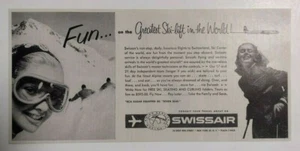 1958 SwissAir Advertisement New York, New York - Picture 1 of 1