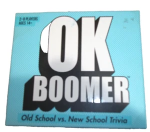 Goliath 2020 OK Boomer Old School VS New School Trivia Juego para adultos Nuevo sin etiquetas NUEVO - Imagen 1 de 10