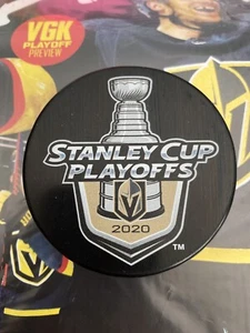 Vegas Golden Knights 2020 Stanley Cup Playoffs Puck NHL New! - Picture 1 of 2