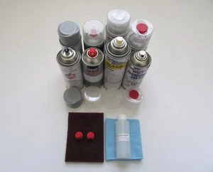 Spray Can Paint Kit For GM Color WA 8555 Black - Picture 1 of 9