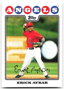 🔥 2008 Topps #422 Erick Aybar Gold Foil - Picture 1 of 2