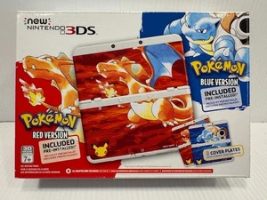 Nintendo 3ds Charizard Edition / Pokemon 20th Anniversary Rote Und Blaue Versionen - Bild 1 von 15