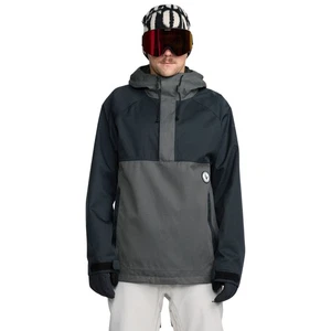 Volcom Hossegor 20K Pullover Men's Winter Jacket, Black, Large - Picture 1 of 5
