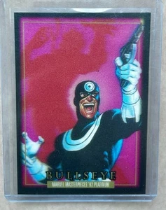 2024 Skybox Marvel Masterpieces ‘92 Platinum #19 BULLSEYE  🎯 🔥 Lenticular 3D - Picture 1 of 2