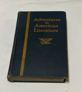 Adventures in American Literature (1934)Schweikert - High School Textbook - Picture 1 of 21
