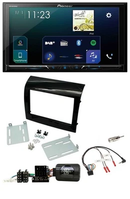 Pioneer Lenkrad Bluetooth USB 2DIN DAB Autoradio für Fiat Ducato 2012-2015 Piano - Bild 1 von 4