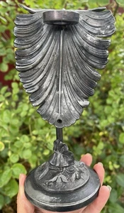 Rogers Smith & Co Silver Plate Quill Feather Antique Dip Pen Holder Stand A - Picture 1 of 23