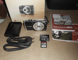 CANON POWERSHOT A2600 FOTOCAMERA16 Mp in scatola originale + SD 4Gb - Foto 1 di 12