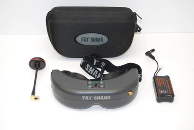 Fat Shark Predator V2 FPV  Goggles untested as is for parts only see pics - Image 1 of 3