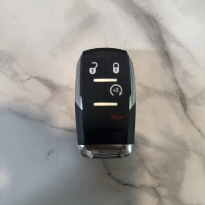 OEM 2019-2024 DODGE RAM 2500 3500 LLAVERO INTELIGENTE MANDO A DISTANCIA SIN LLAVE GQ4-76T DESBLOQUEADO Foto 1 de 4