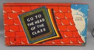Go To The Head of The Class Brettspiel 5. Serie 1949 komplett Milton Bradley - Bild 1 von 24