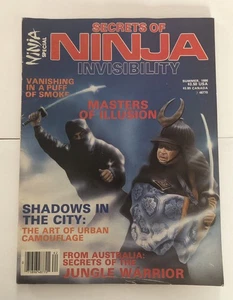 Vintage Original NINJA Special Magazine: Secrets Of Invisibility 1986 SUPER RARE - Picture 1 of 19
