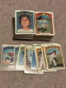 1972 Topps Baseball Lot - 217 Cards - Lower Grade Condition - Picture 1 of 5