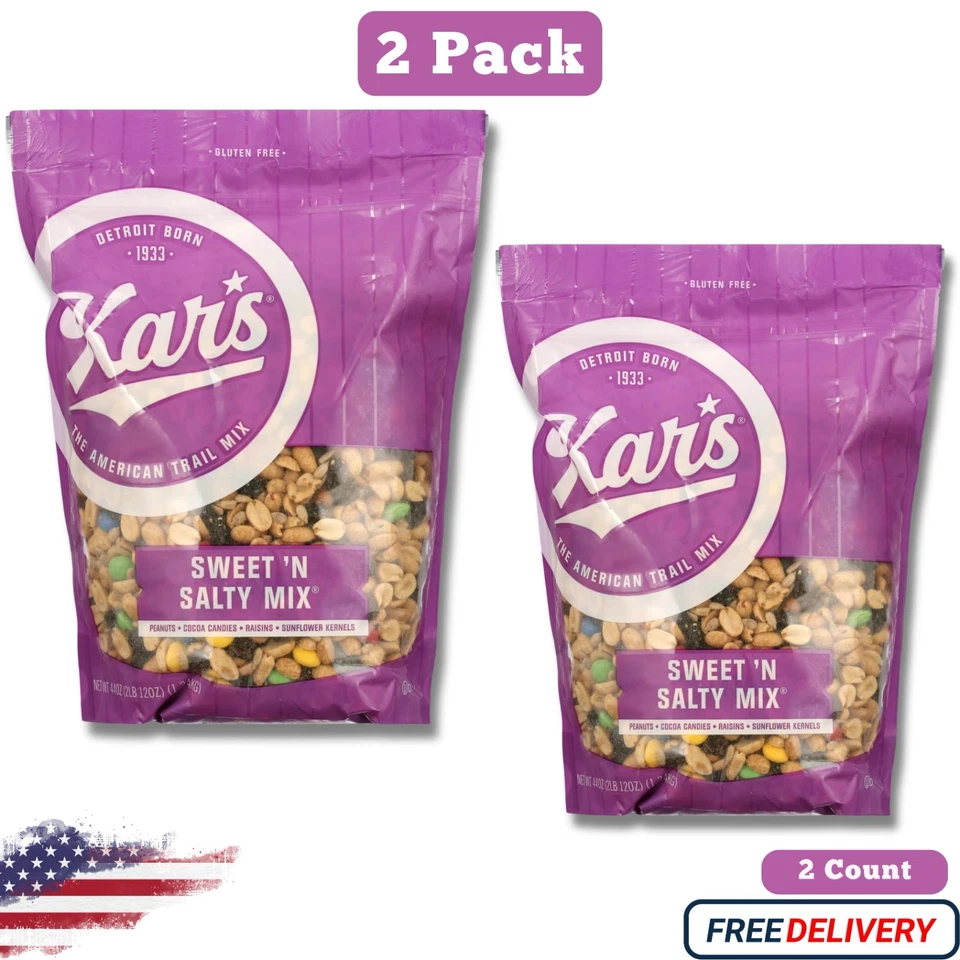 Kar's Sweet & Salty Trail Mix, 44 oz (Gluten Free) (2 PACK) - Image 1 of 1