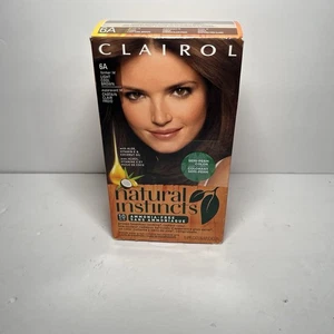 Clairol Natural Instincts 6A former 14 Light Cool Brown Hair Color Dye New - Picture 1 of 4