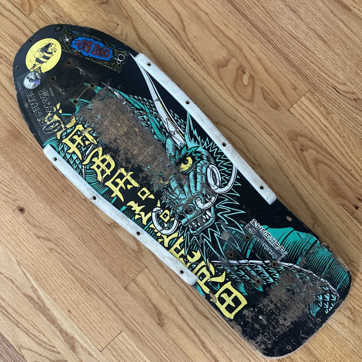 Steve Caballero In Vintage Skateboarding & Longboarding Equipment