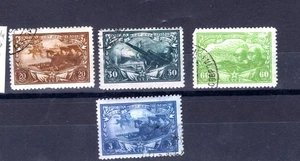 RUSSIA: 1943, WWII, SOVIET MARINES, VFU SET OF FOUR. Mi 877/80 - Foto 1 di 1