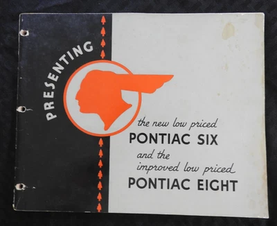 1934 Pontiac Six & Eight Automobile Prestige Brochure 45 Pages NICE - Image 1 of 4