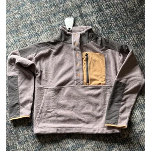 Prana Peak Snap Up Fleece In Willow - Damen S Neu mit Etikett - Bild 1 von 5