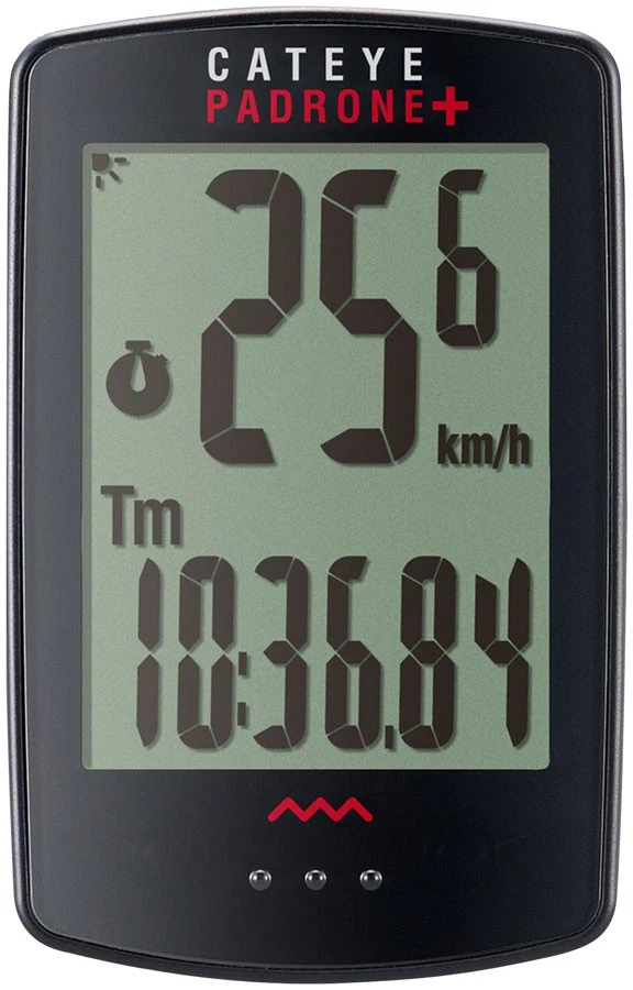 CatEye Padrone+ Wireless Bike Computer with Large Backlight Display & Advanced - Image 1 of 1