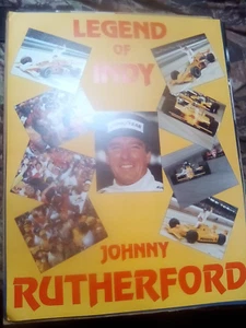 Johnny Rutherford Legends of Indy Poster 17x22 Indy 500 1993 - Picture 1 of 2