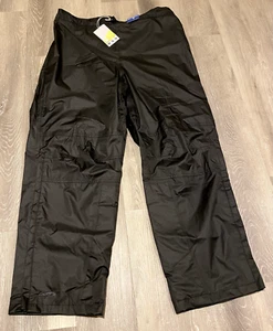 Pantalone impermeabile Mountain Warehouse XL x 30L nero nuovo con etichette - Foto 1 di 11
