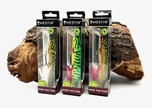 Westin Mike The Pike Crankbait 14cm 30g 3 Farben Hardbait Hecht Wobbler Crank DA - Bild 1 von 10