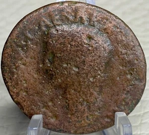 Ancient Rare Roman Coin 41-50 AD 2000 Years Old Emperor Claudius I As Dupondius - Picture 1 of 13